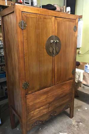 Wooden cabinet